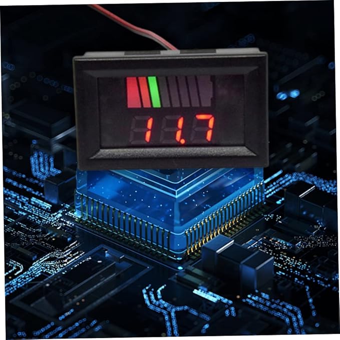 Battery Charge Level Indicator Universal Car Battery Capacity Meter Tester - Image 8