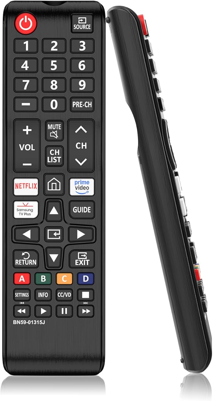 Replacement Remote for Samsung Smart TVs, Universal Control Compatible by Tobfit