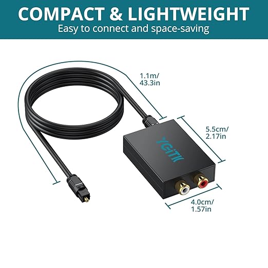 YGiTK 192kHz DAC Digital to Analog Audio Converter - Image 4