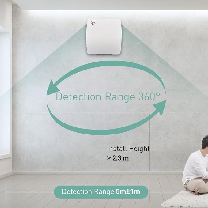 Hehou 5.9 Inch Bathroom Exhaust Automatic Fan Low Noise Window Wall Mount Vent - Image 6