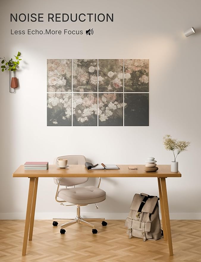 Wall Art Acoustic Panels, Decorative Sound Absorbing Panels - Image 2