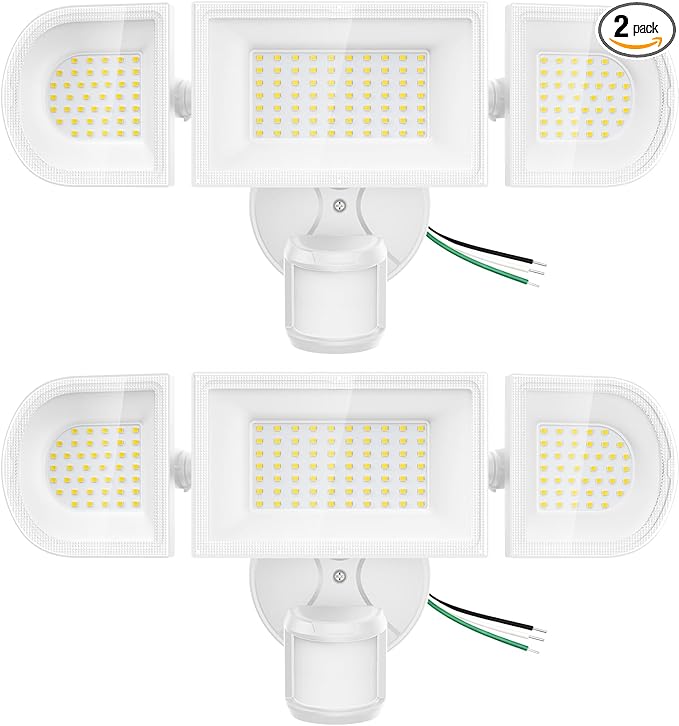 150W Motion Sensor Lights Outdoor by SZPOWER