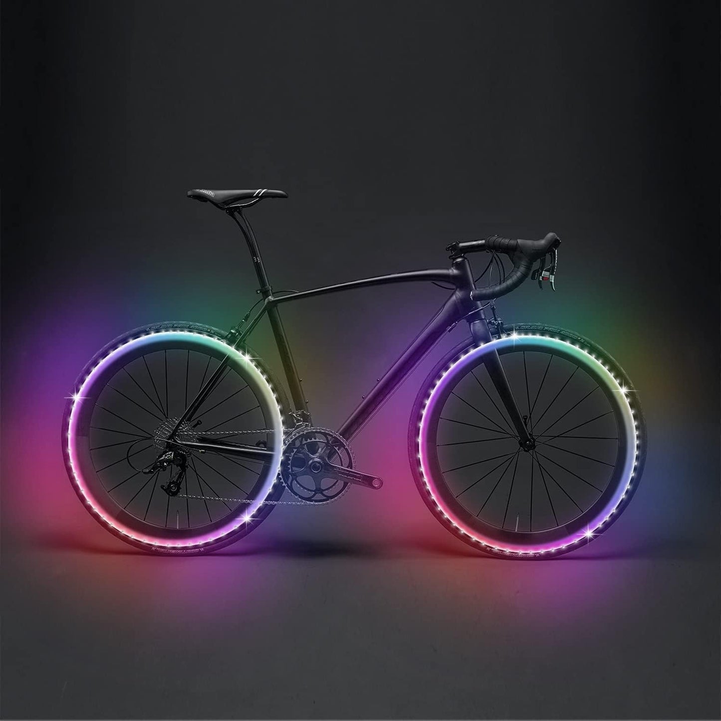 KIKO 2x16.4Ft (32.8Ft) Battery Powered Led Strip Lights | Two Sets of Strip Light with 4 AA Battery Box/USB RGB LED Lights, Remote and APP Control