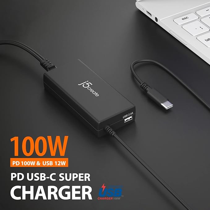 j5create USB Type C PD 100W Fast Charger - Image 2