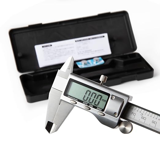 SCITOOLS All-Metal Digital Caliper 0-6" Measuring Tool, Micrometer Caliper by SCITOOLS