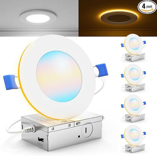 Sunco 4 Inch LED Recessed Lights by SuncoLighting