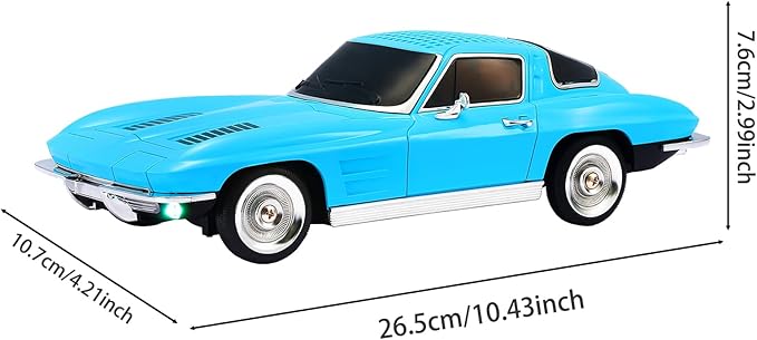 WSTER Retro American Style car Bluetooth Speaker, Portable Wireless Outdoor - Image 8