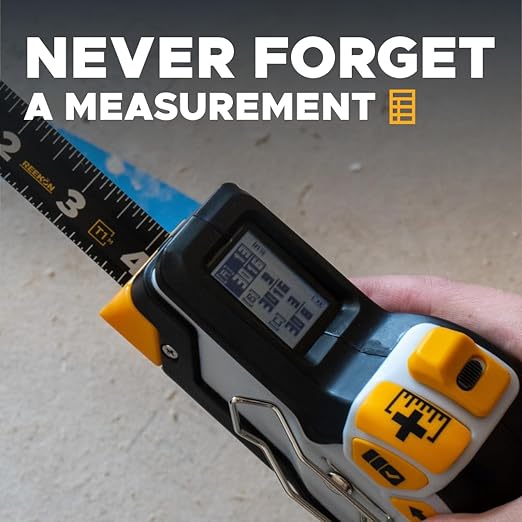 REEKON T1M Utility Digital Tape Measure 16ft – Bluetooth Smart Measuring Tool - Image 4