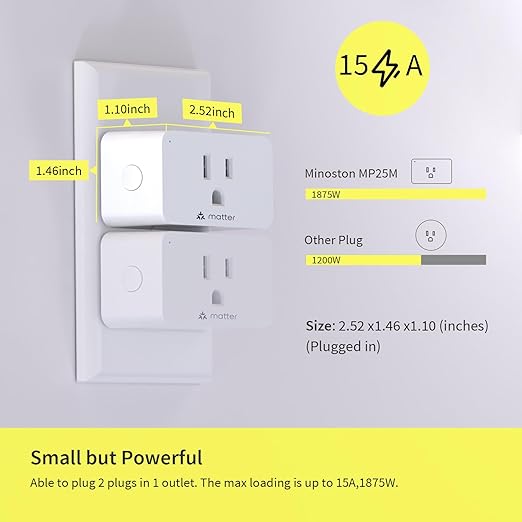 Minoston Matter Smart Plug Compatible - Image 8