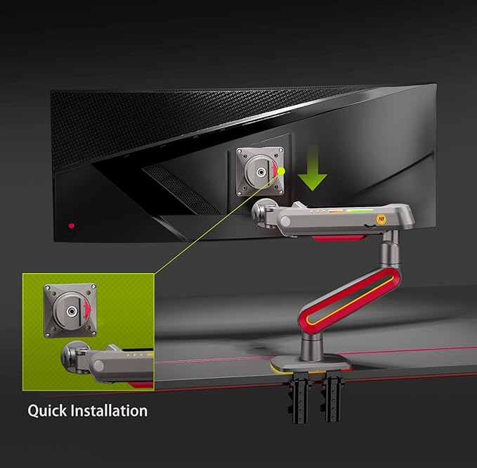 NB Designer Gaming Monitor Arm for 32 to 60 Inches Screen, Load up to 20 kg - Image 9