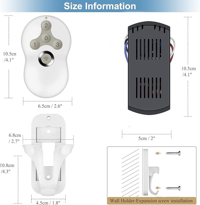 Smart WiFi Universal Ceiling Fan Remote Control Kit - Image 6