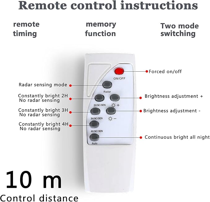 Lysed 10000LM Solar Lights Outdoor, 6000K Dusk to Dawn Security Led Flood Light - Image 7