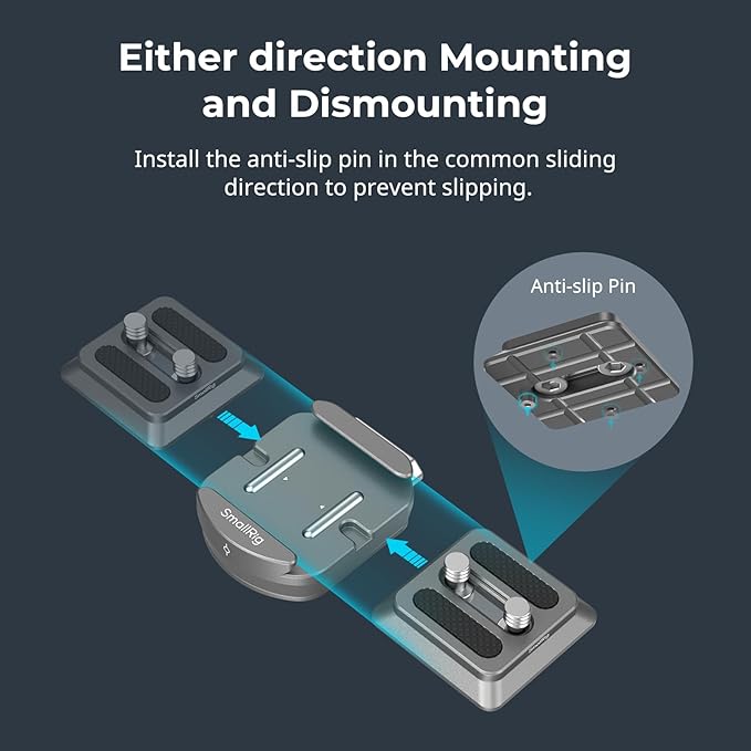 SmallRig HawkLock H38 Quick Release Mount Plate - Image 3