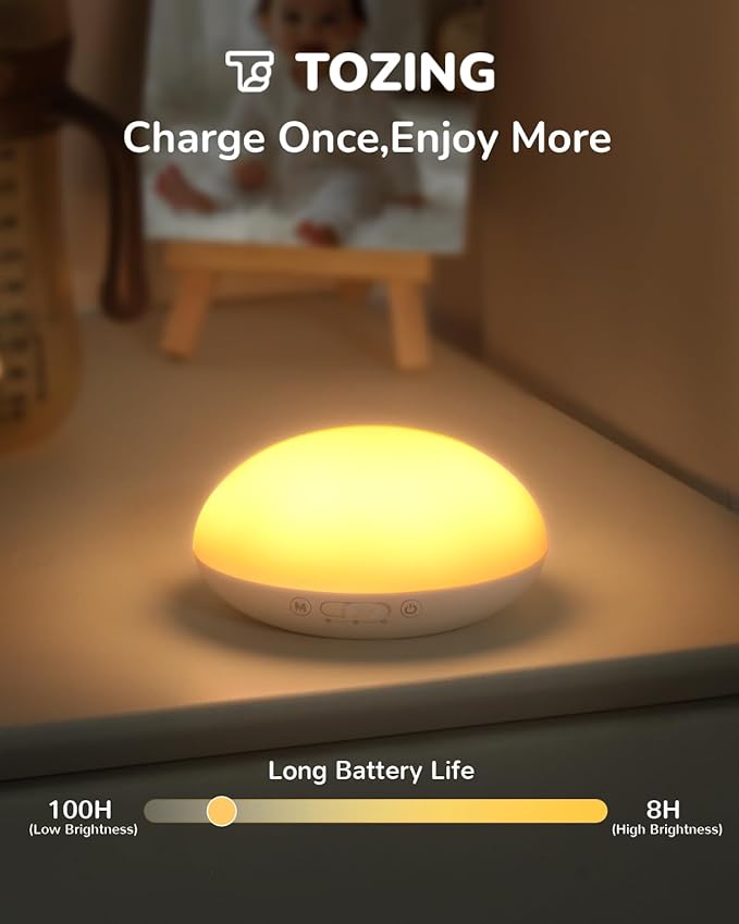 TOZING Baby Night Lights for Nursery – Portable Night Light - Image 6