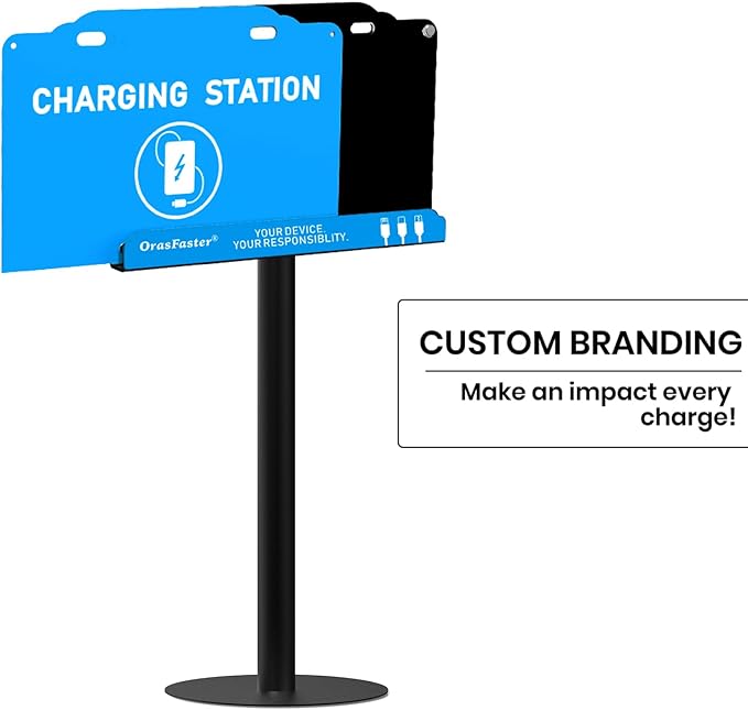 Orasfaster Floor Standing Cell Phone Charging Station Multi-Device Station - Image 7