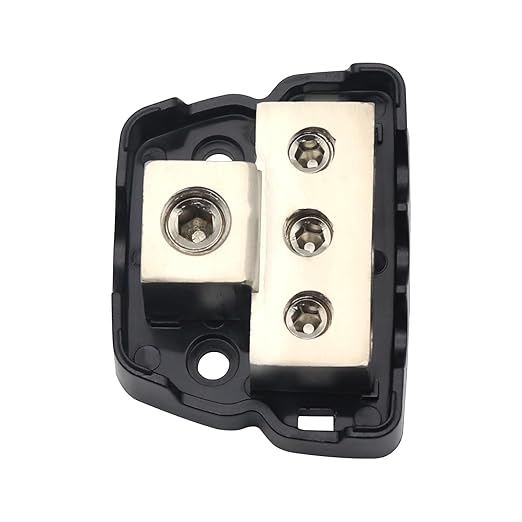 3Way Power Distribution Block 0 GA/ 4 GA in 4 Gauge/8 Gauge Wire Out Ground - Image 5