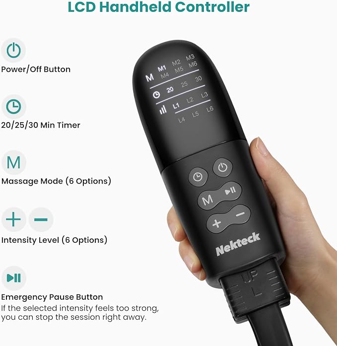 Leg Massager for Circulation and Pain Relief Air Compression Boots Massage - Image 7