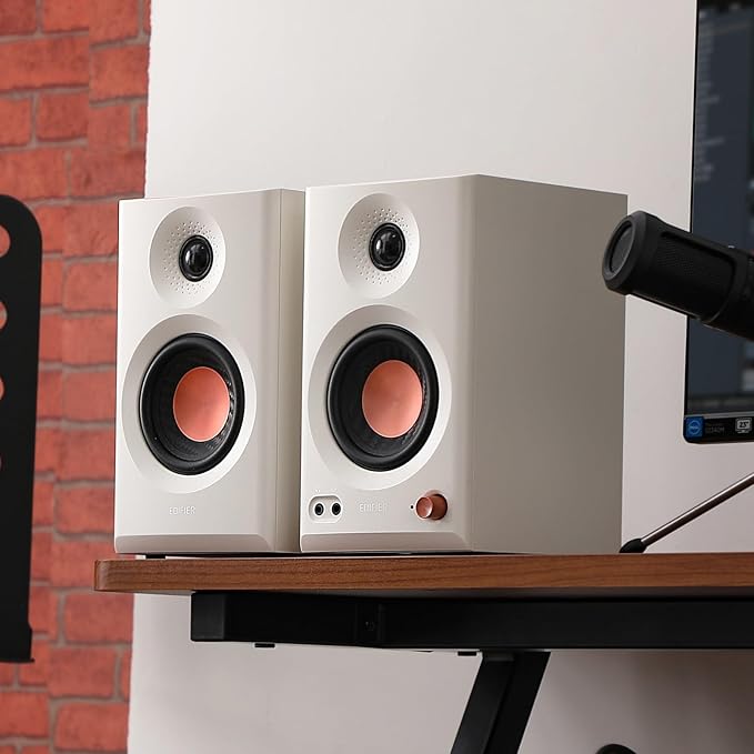 Edifier MR3 Powered Studio Monitor Speakers, Hi-Res Audio Certified Bluetooth - Image 4