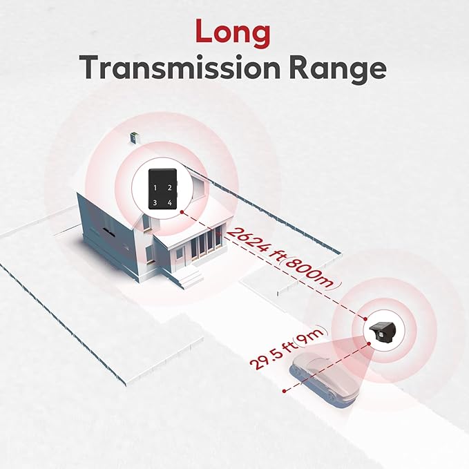 eMACROS Pro 4 Solar Driveway Alarm - Image 3