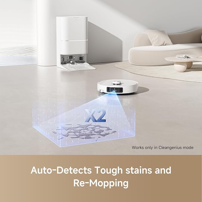 DREAME L40 Ultra Robot Vacuum Self Emptying, 000Pa Suction Robot Vacuum and Mop - Image 8