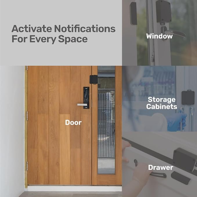TMT SN1 Wireless Smart Door Sensor, WiFi Window Alarm Sensor Up to 164 Feet - Image 7
