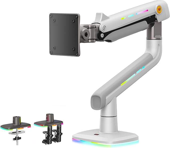 NB Gaming Monitor Arm or for 32 to 60 Inches Screen, Load up to 20 kg, VESA by NBERGONOMIC