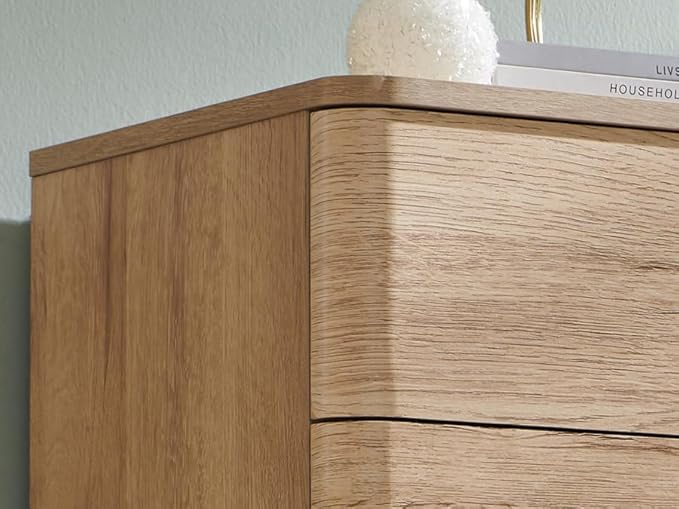 JXQTLINGMU 5 Drawer Dresser for Bedroom, Push-to-Open Chest of Drawers for - Image 9