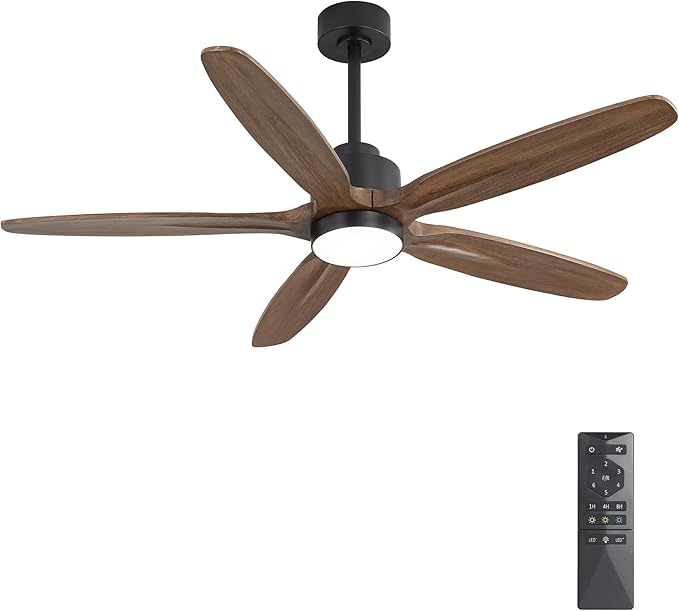 WINGBO 54" Ceiling Fan with Light by HomePage