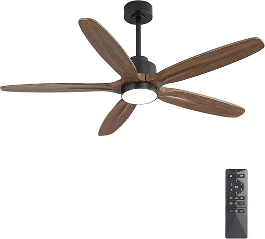 WINGBO 54" Ceiling Fan with Light by HomePage