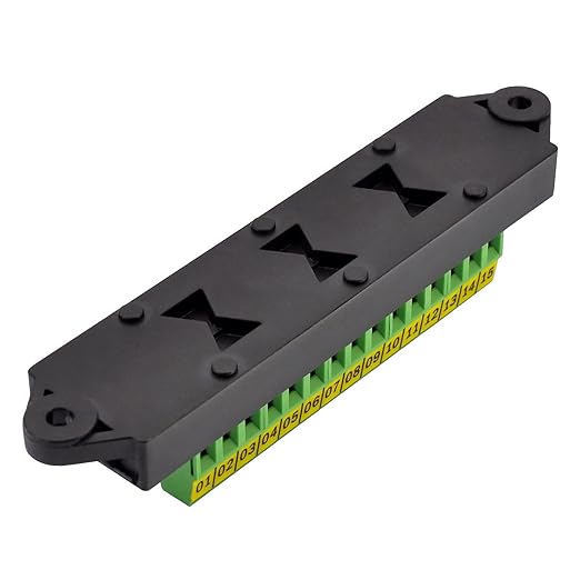 16Amp 300V 15x2 Position Terminal Block Distribution Module. OONO D-1658GP - Image 7