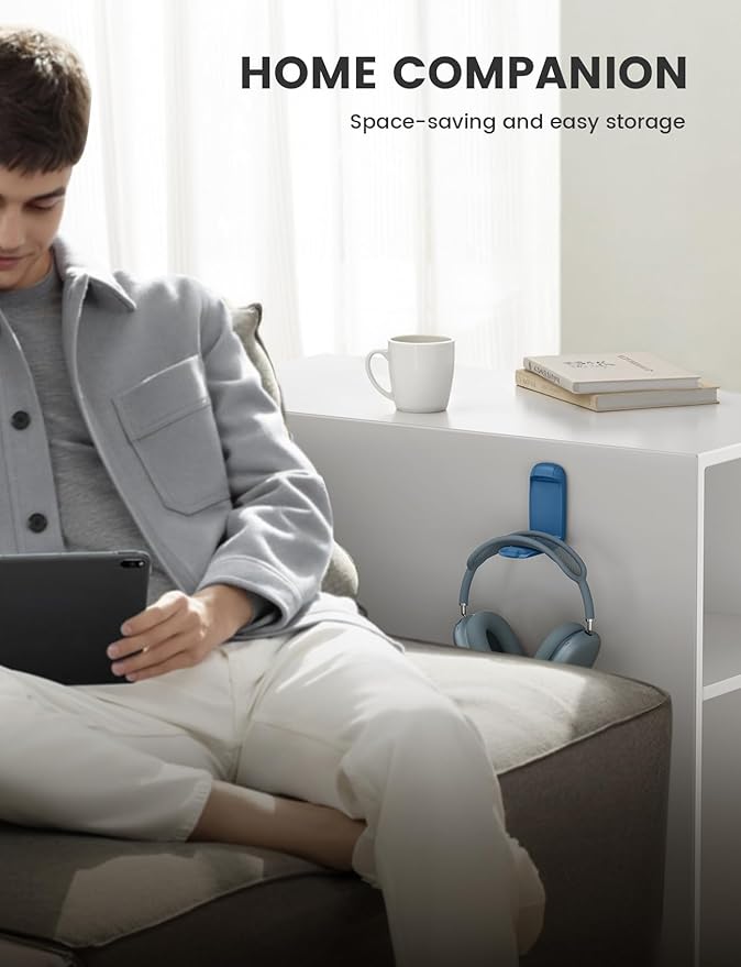 Lamicall Headphone Stand, Sticky Headset Holder - Image 6