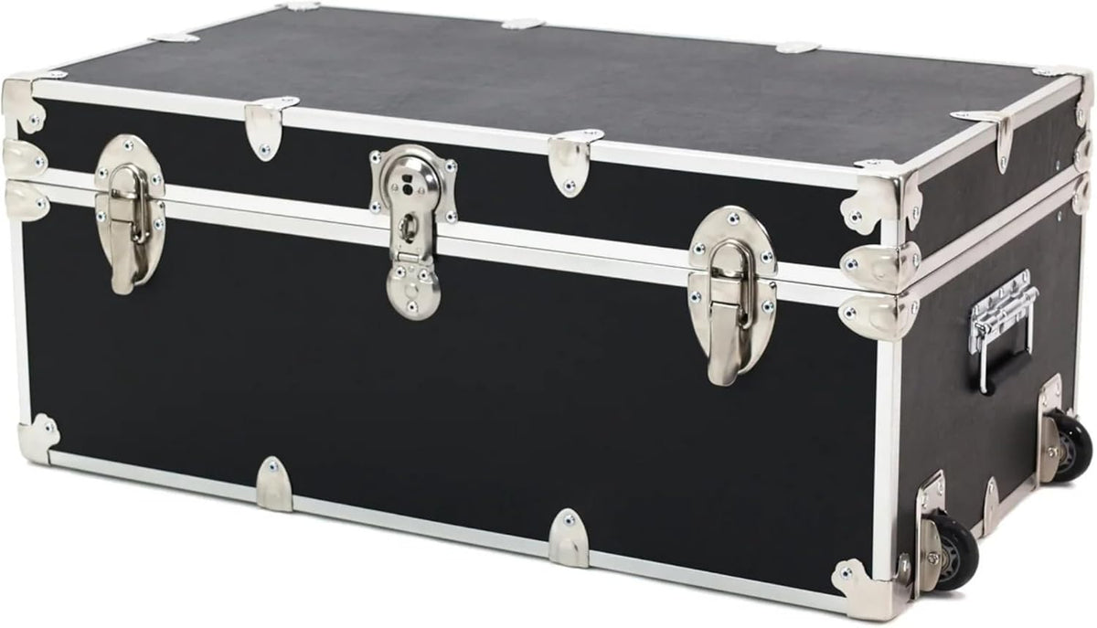 rhino large essential trunk with wheels, camp footlocker, main product view