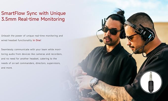 SYNCO XTALK XMax5 Wireless Intercom Headset System 2.4GHz 1640 feet 500 Meters - Image 8