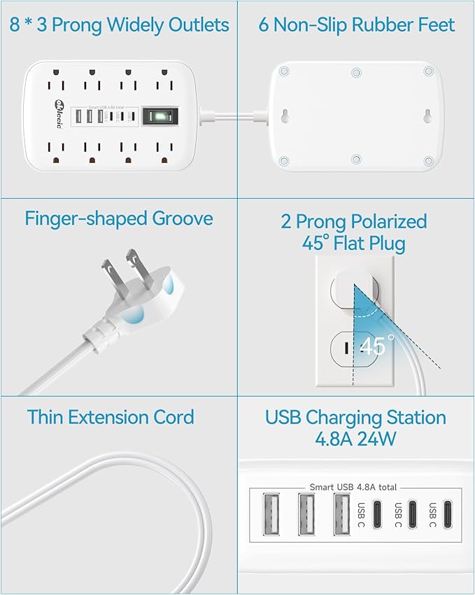 Short Extension Cord 3ft - Image 6