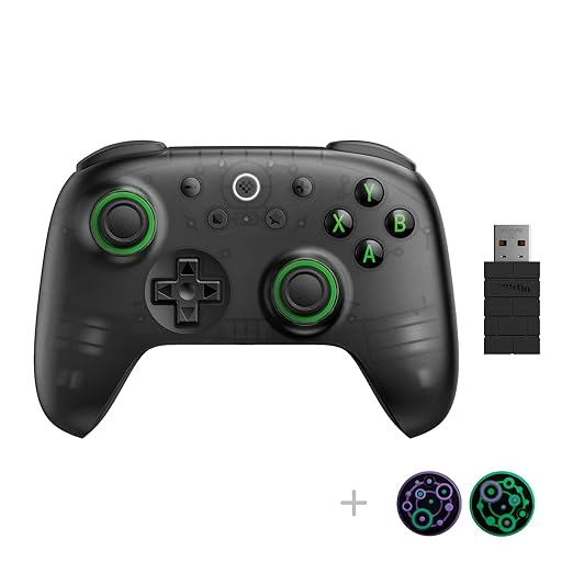 8Bitdo Ultimate 2C Hall Effect Joysticks and Hall Triggers Wireless Controller by 8BitDo