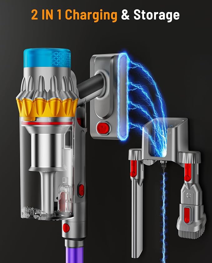 Cordless Vacuum Cleaner, 60KPA 75Min 650W Motor Powerful Vacuum Cleaners - Image 7