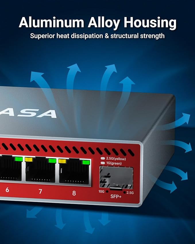 NUBASA 8-Port 2.5Gb Switch - Image 4