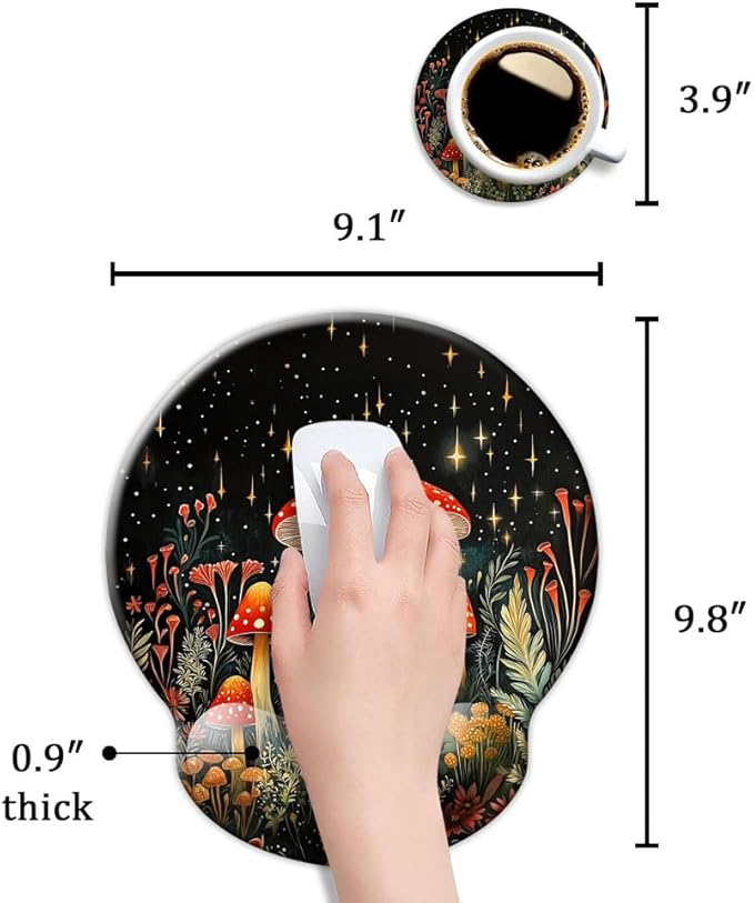 Ergo Comfort Gel Wrist Rest Mouse Pad-Ergonomic Office Mousepad - Image 6
