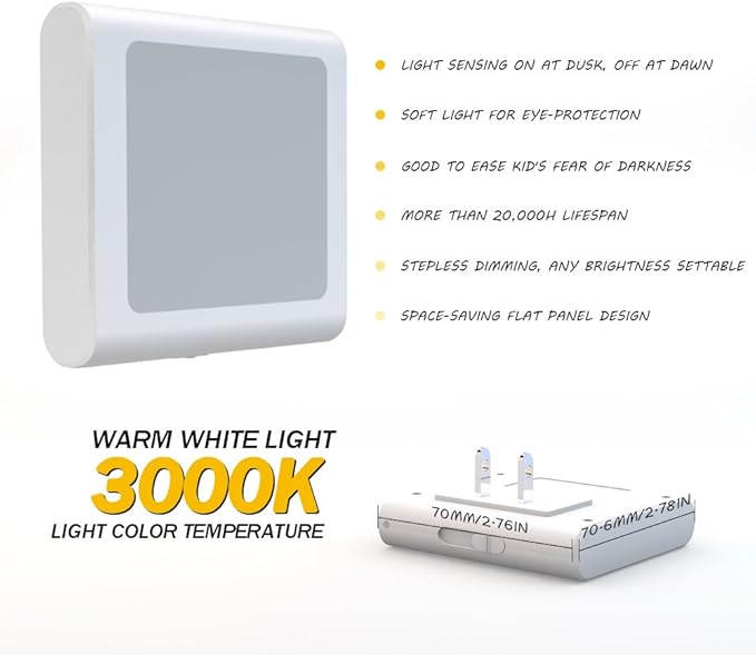 MAZ-TEK Plug-in Led Night Light - Image 2