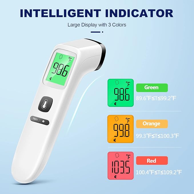 No-Touch Thermometer for Adults and Kids, Digital Accurate Baby Thermometer - Image 3