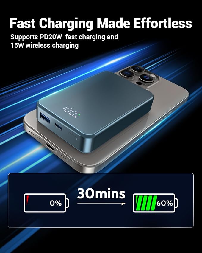 POAQCIF Magnetic Power Bank 26800mAh - Image 2
