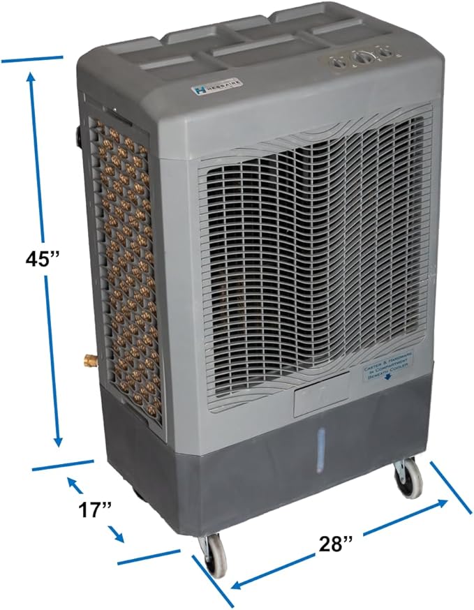 Hessaire MC61M 5, 300 CFM 3-Speed Portable Evaporative Cooler - Image 14