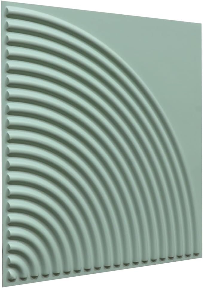 From Plain To Beautiful In Hours 9002 Arc Swell PVC 12 in x 12 in Peel and - Image 2