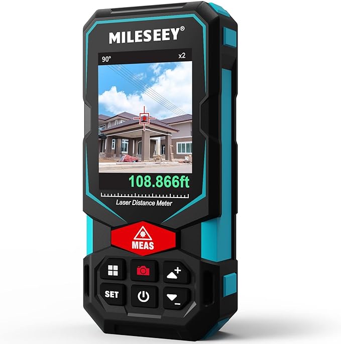 Laser Measure, MiLESEEY 330Ft Laser Distance Meter, Rechargeable by MiLESEEY