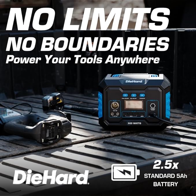 DieHard Portable Power Station 300-Watt 288.6Wh - Image 4