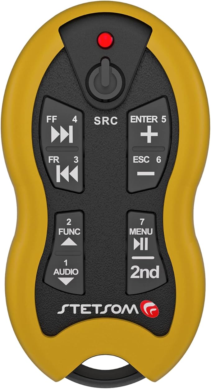 Stetsom SX2 - Universal Remote Control, Long Range, 16 Functions, Learning Mode by Stetsom