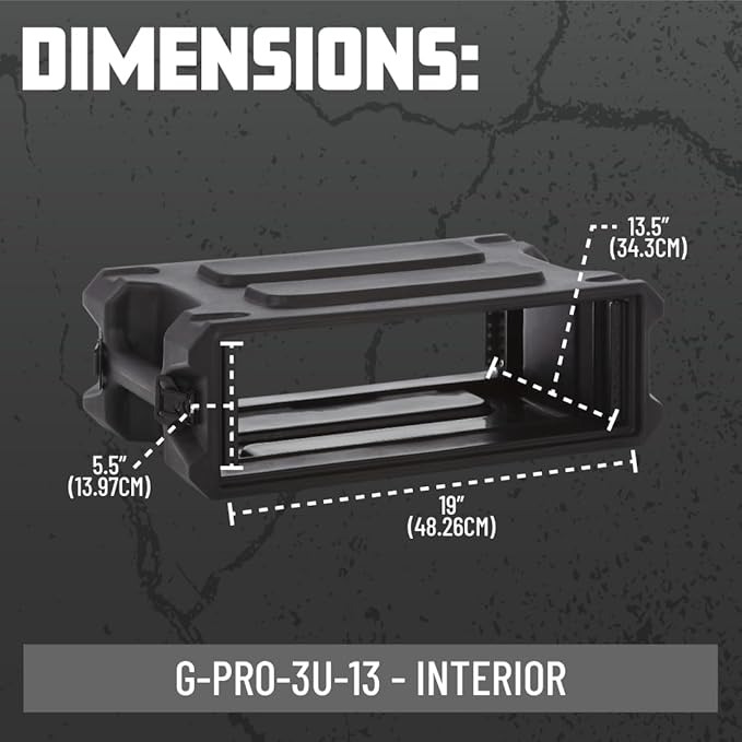 Gator Cases Pro Series 3U Rack Case - Image 6