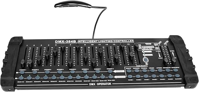 DMX512 DJ Controller 384CH DMX Cotroller Use by XELLETYE
