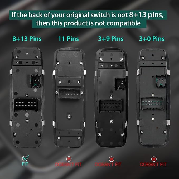 Master Power Window Control Switch - Image 3