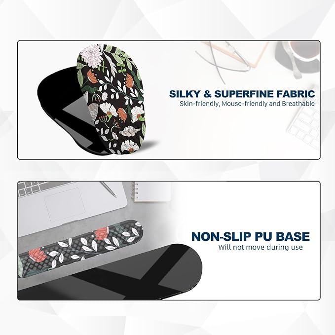 Hasinart Ergonomic Mouse Pad and Keyboard Wrist Rest - Image 4